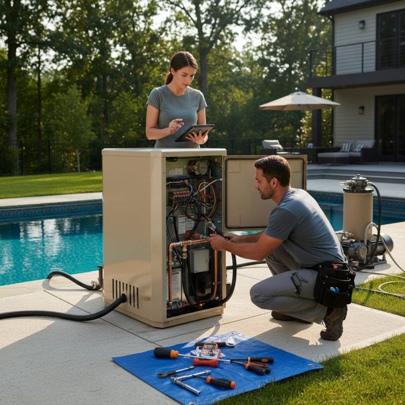 Outdoor Heater Installation