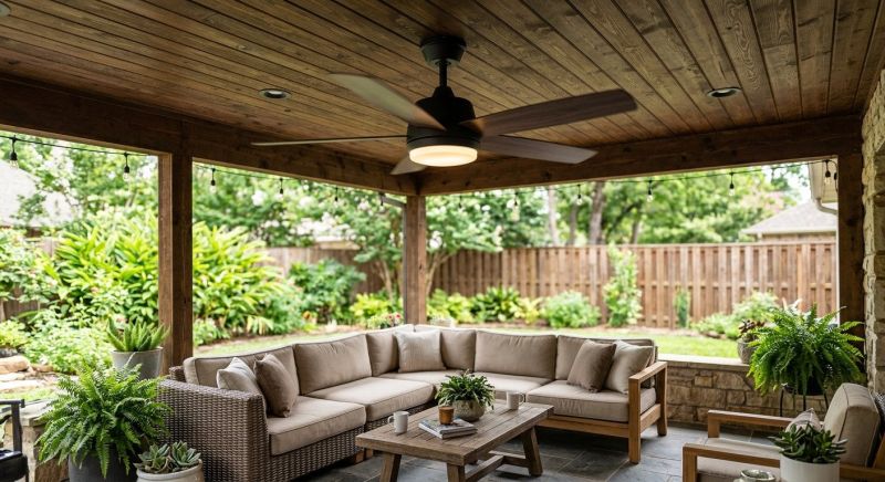 Exterior Fan Installation in Kansas City, KS