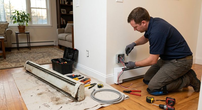 Wall Heating Installation in Monmouth County, NJ